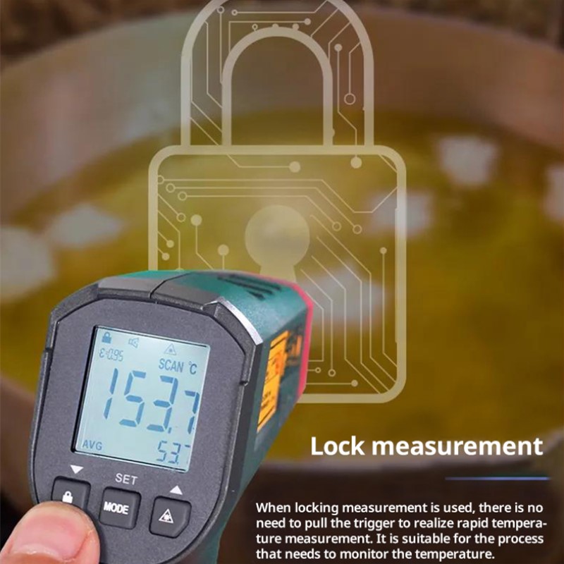 Industrial Laser Temperature Sensor - UNI-T ut306s ut306c termômetro digital laser