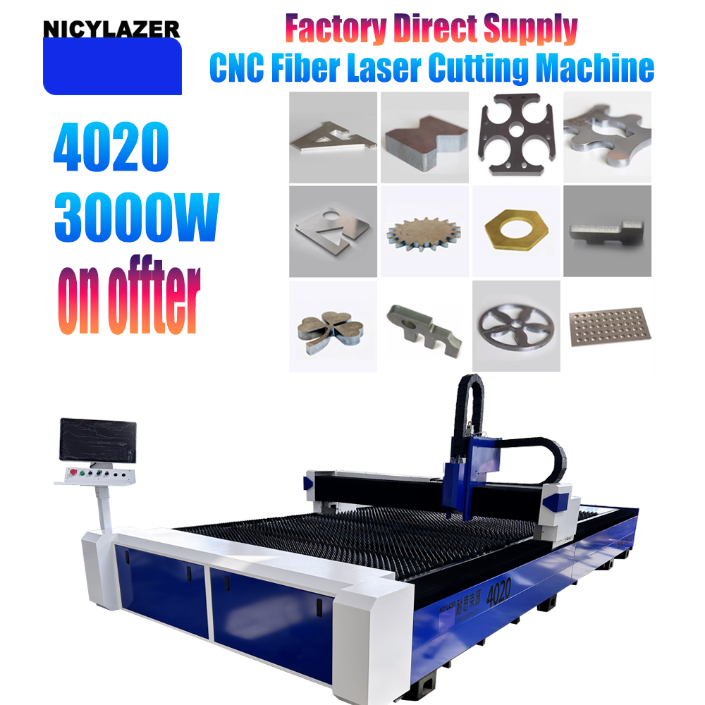 Industrial Laser Metal Cutter - Máquina de Corte a Laser de