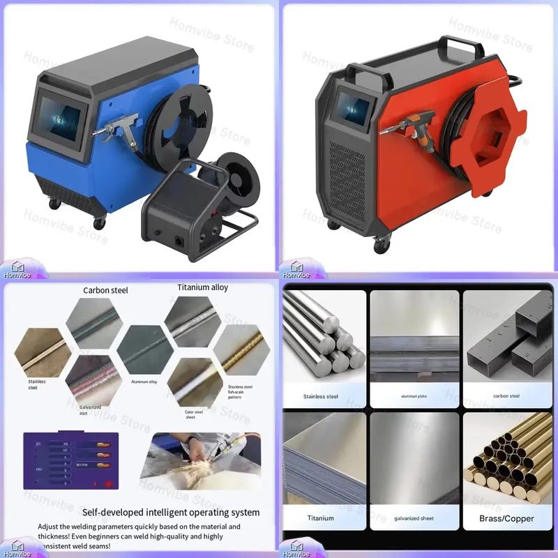 Industrial Laser Repair - Máquina de Solda a Laser Portátil