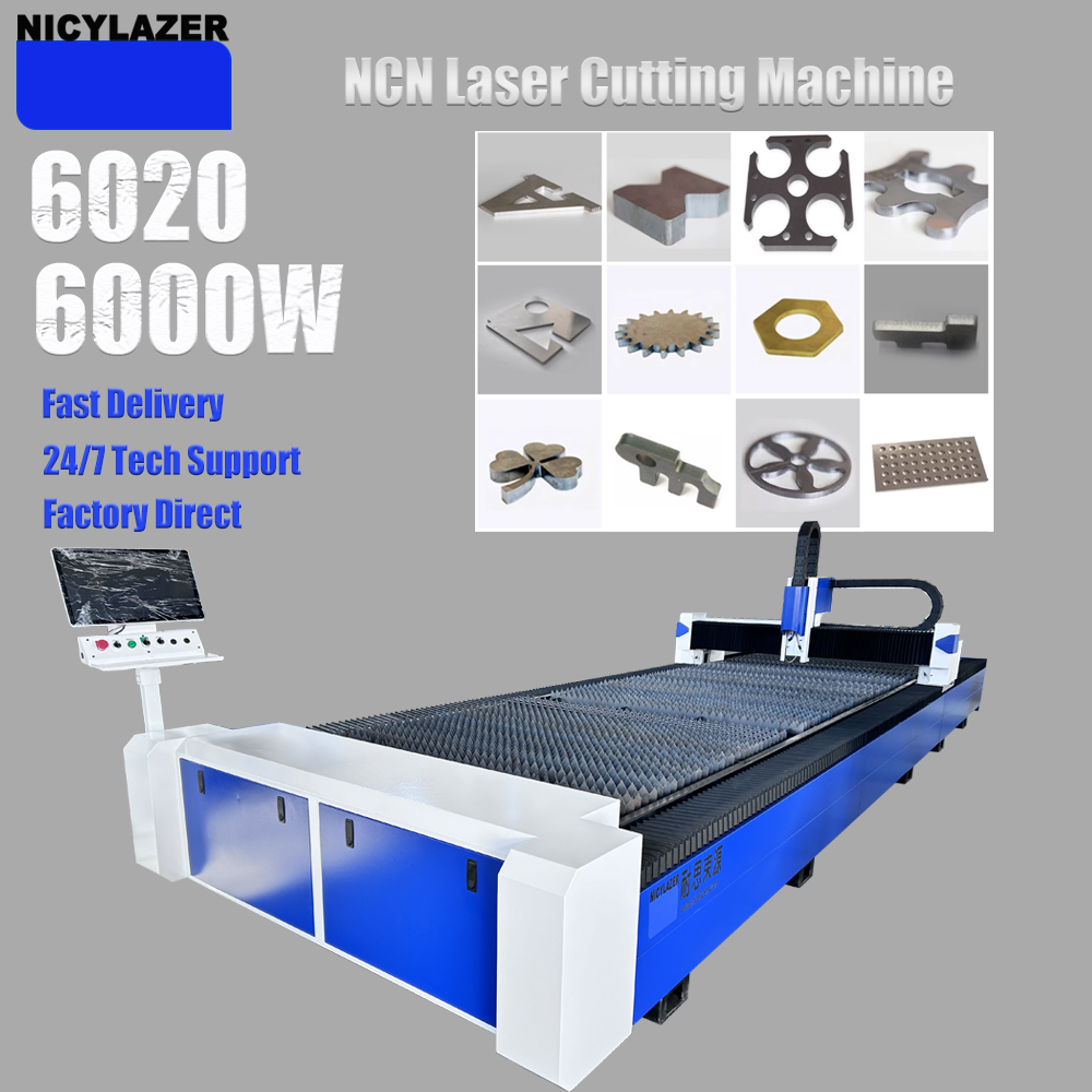 Industrial Laser Metal Cutter - Máquina de Corte a Laser de