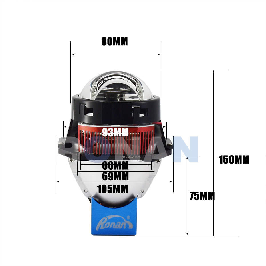 Ronan 3 polegada matriz auxili - Industrial Laser Projection avaliação e preço