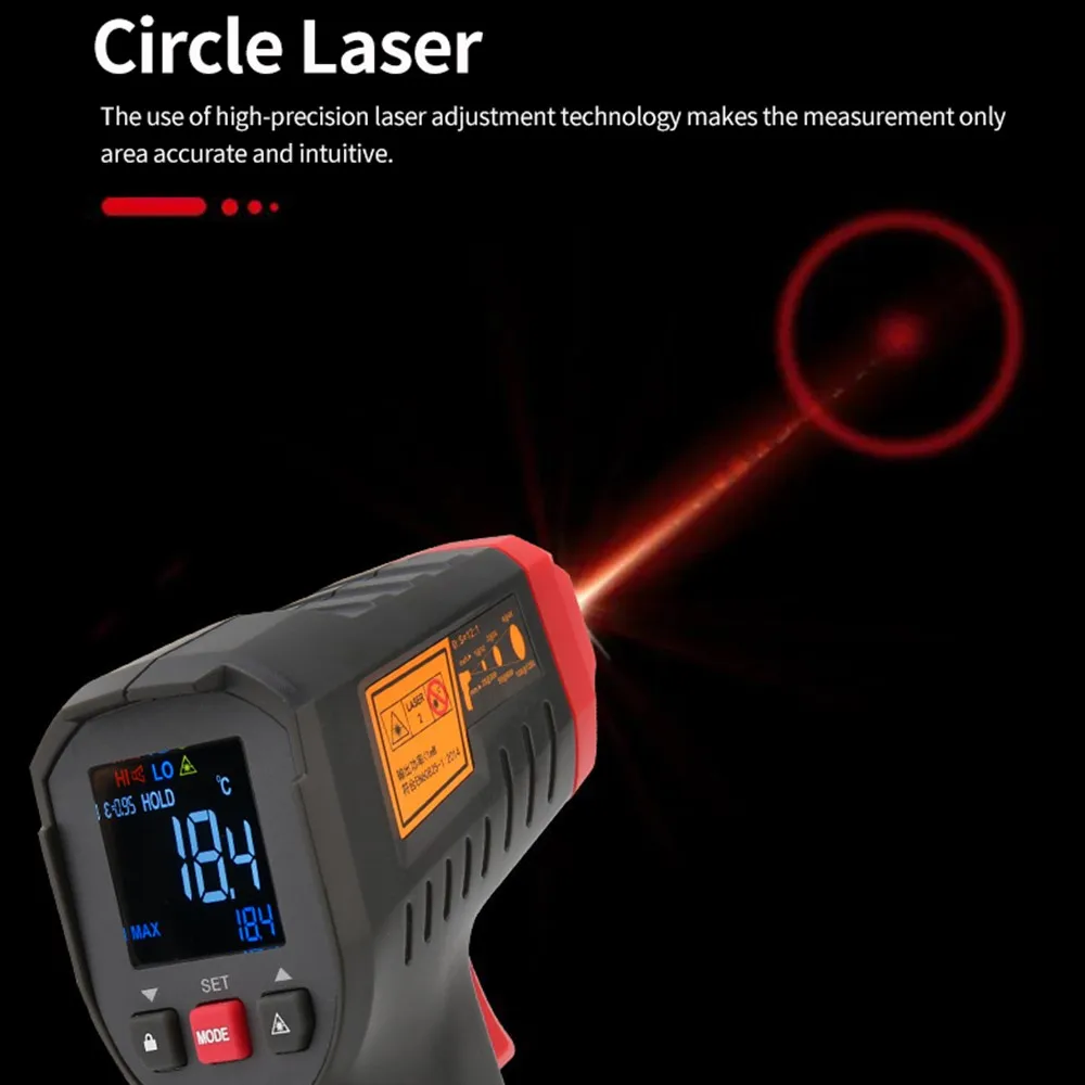 UNI-T ut306s ut306c termômetro - Industrial Laser Temperature Sensor avaliação e preço