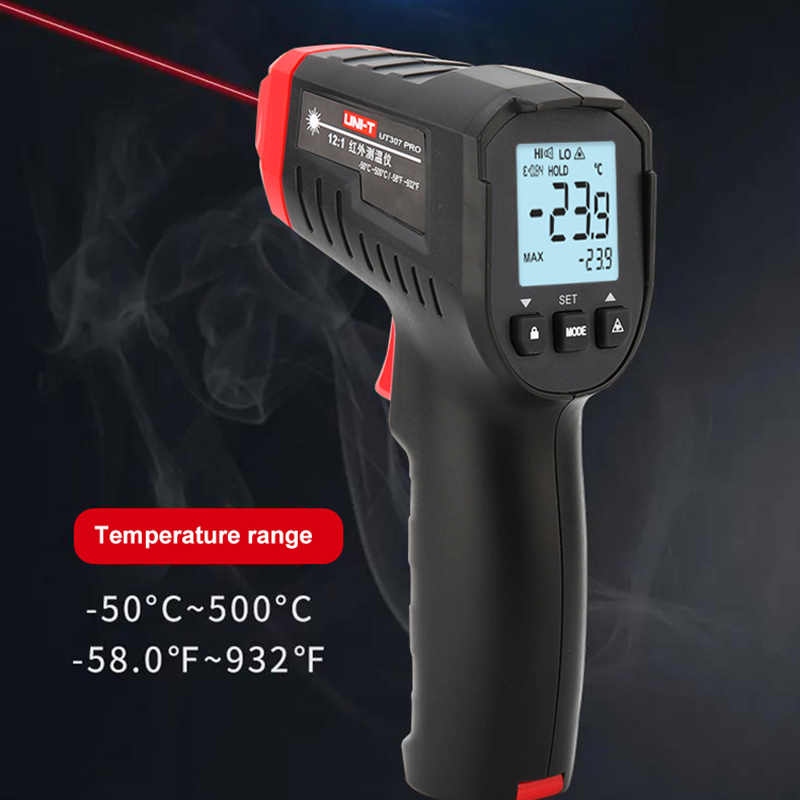 UNI-T ut306s ut306c termômetro - Industrial Laser Temperature Sensor avaliação e preço