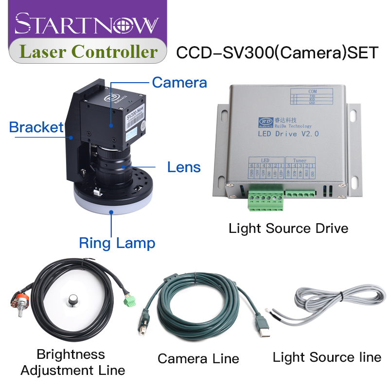 Startnow-CCD Visão Visual Sist - Laser Controller Board avaliação e preço