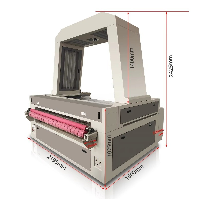 Máquina de corte a laser com c - Industrial Laser Fabric Cutter avaliação e preço