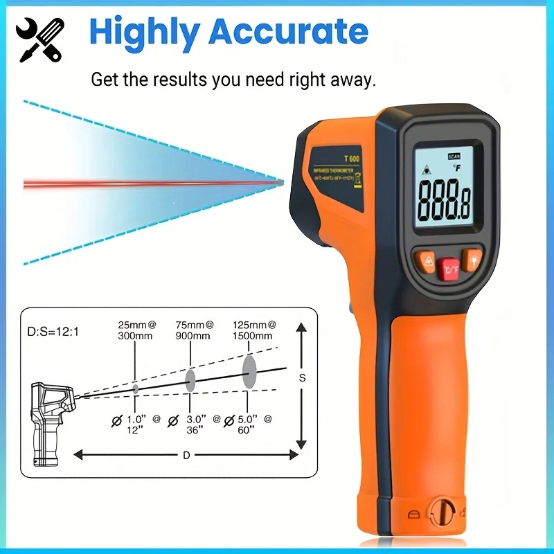 Termômetro infravermelho digit - Industrial Laser Temperature Sensor avaliação e preço