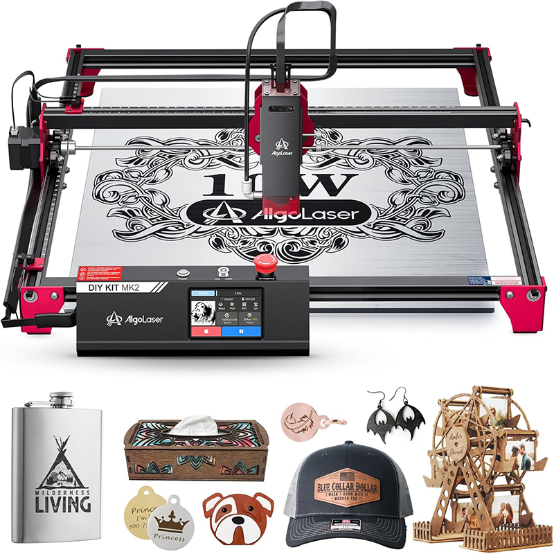 Algolaser diy mesa 40*43cm cnc - Industrial Laser Etching Machine avaliação e preço