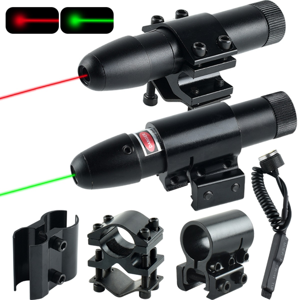 Mira Laser Tática Vermelha e V - Industrial Green Laser avaliação e preço