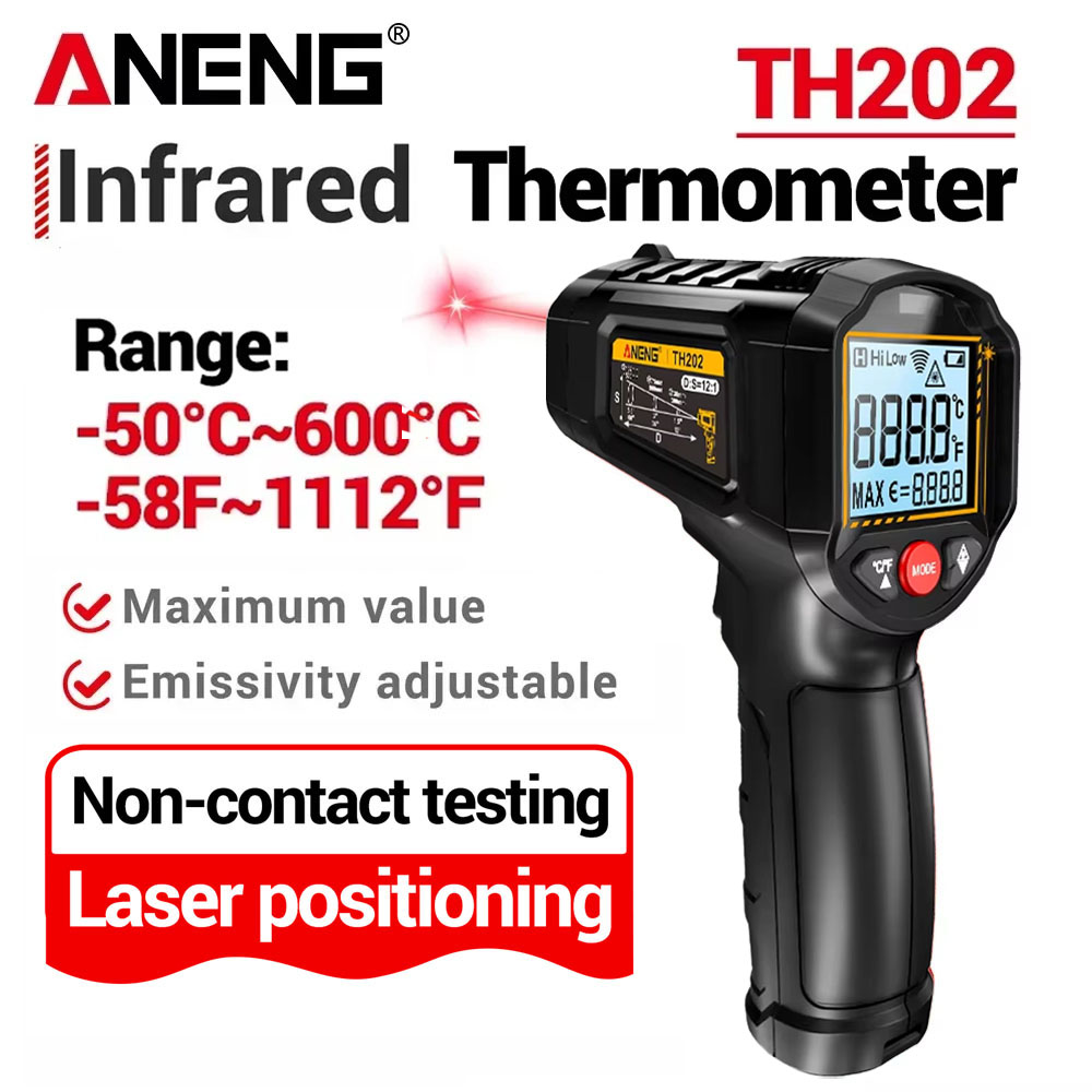 Termômetro Infravermelho ANENG - Industrial Laser Blaster avaliação e preço