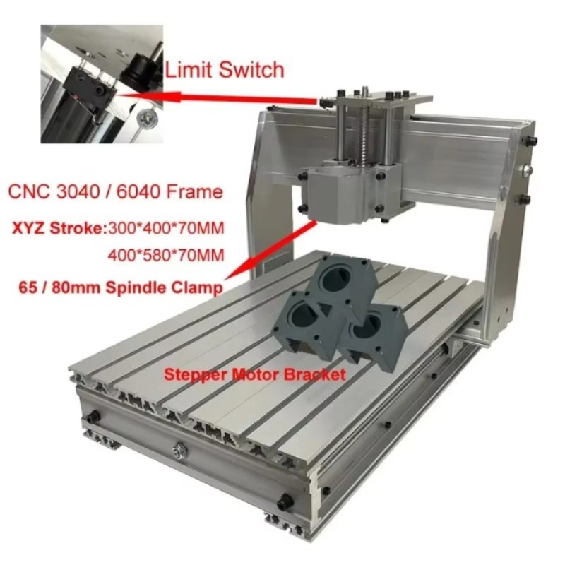 Kit de Estrutura CNC de Alumín - Cnc Router Machine avaliação e preço
