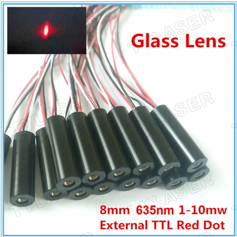 Módulo Laser TTL Externo 8mm 6 - Industrial Grade Laser Pointer avaliação e preço