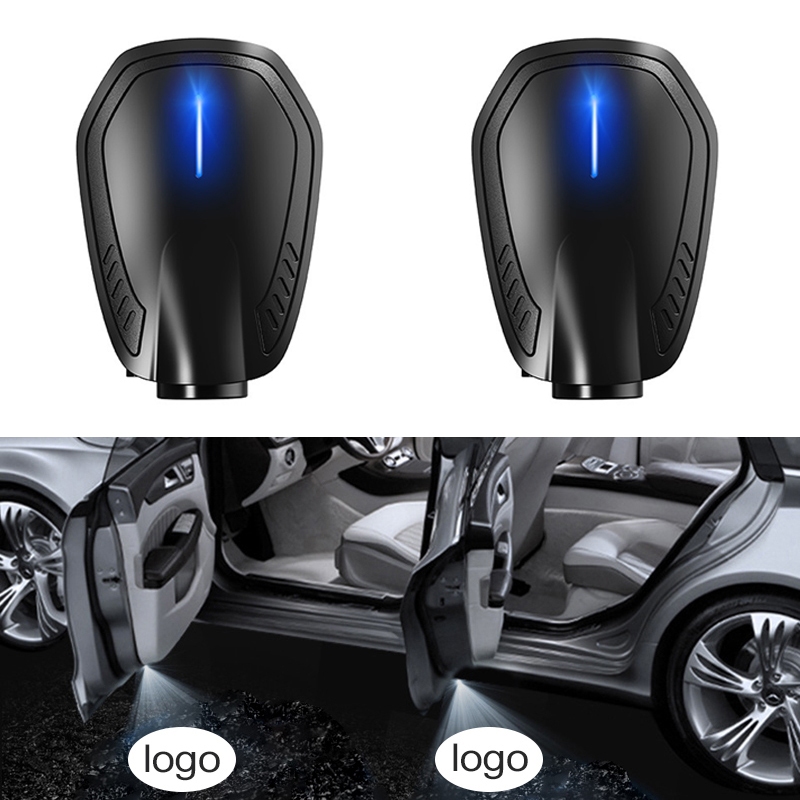 2 pçs universal porta do carro - Industrial Laser Projection avaliação e preço