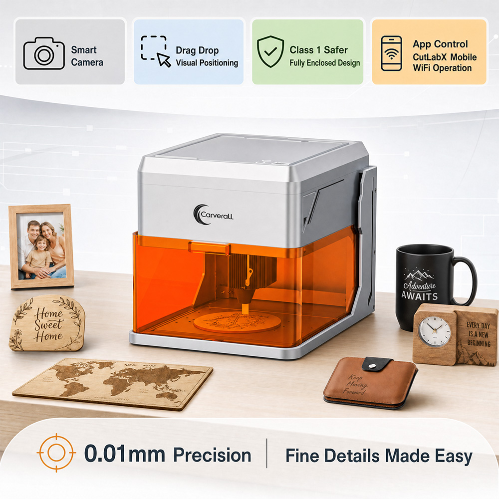 Gravador a Laser Carverall A1P - Industrial Laser Etching Machine avaliação e preço