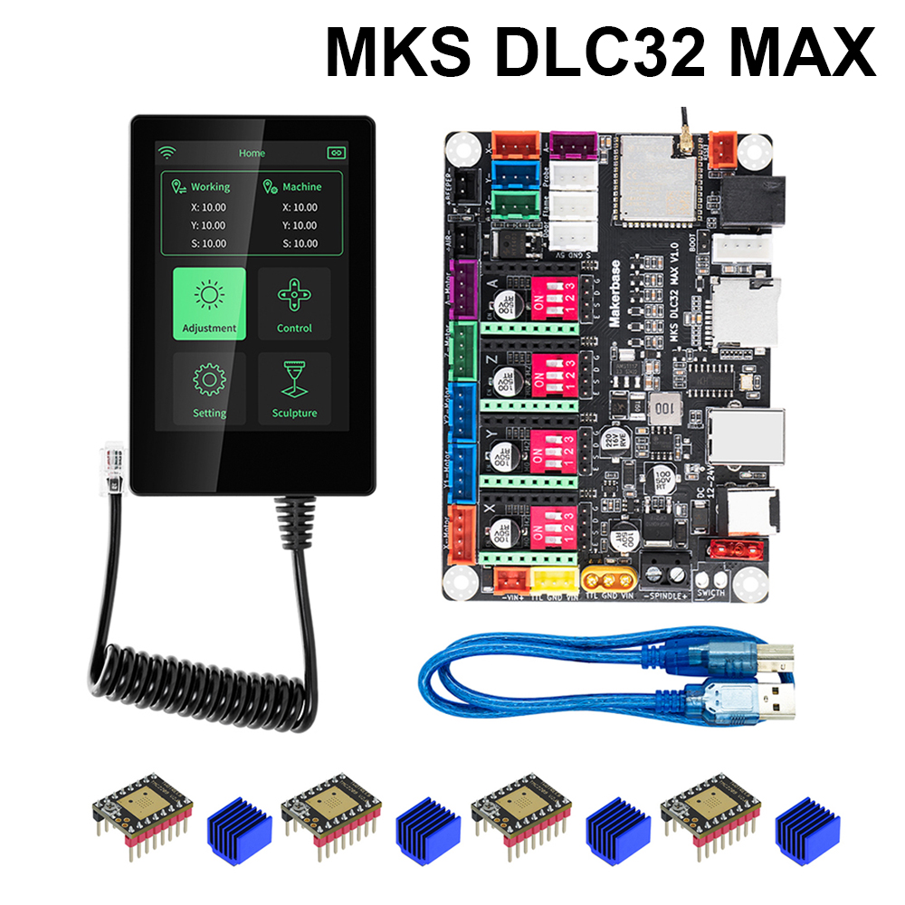 Makerbase mks dlc32 max tmc220 - Laser Controller Board avaliação e preço