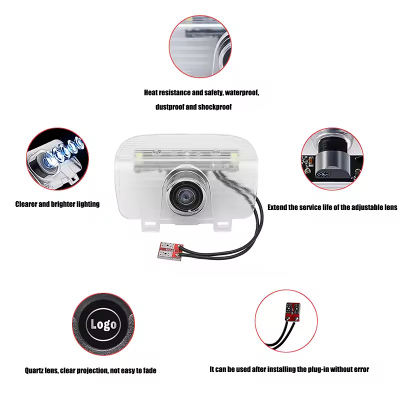 Led porta do carro fantasma lu - Industrial Laser Projection avaliação e preço