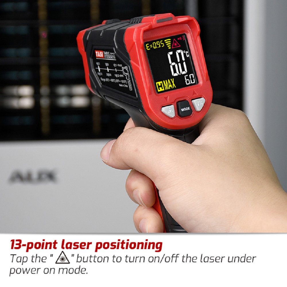 Termômetro Infravermelho TASI  - Industrial Laser Blaster avaliação e preço
